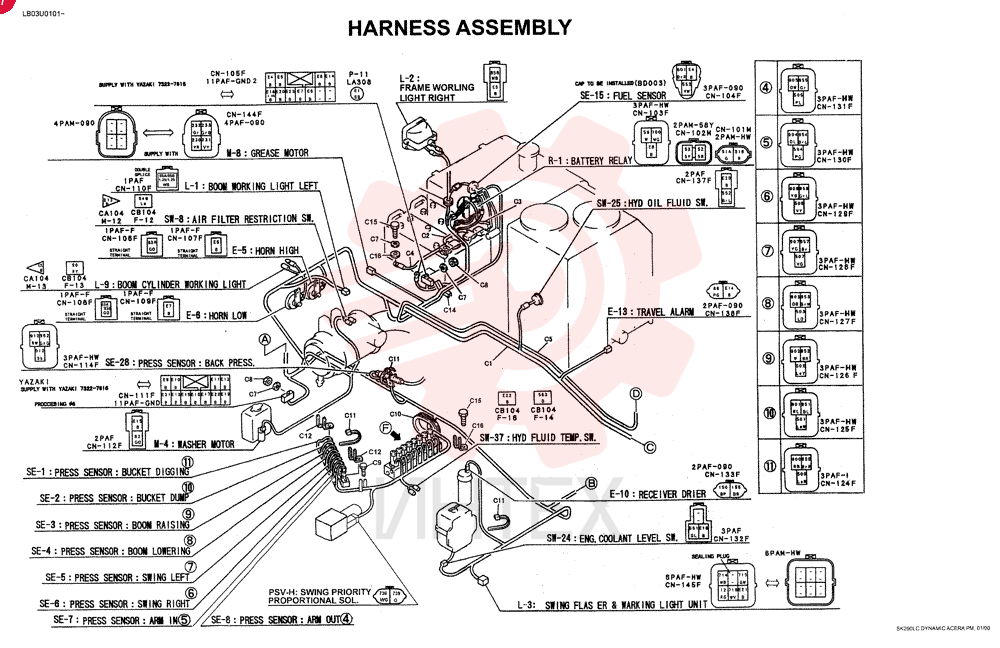 HARNESS YN13E00034F1 (6)