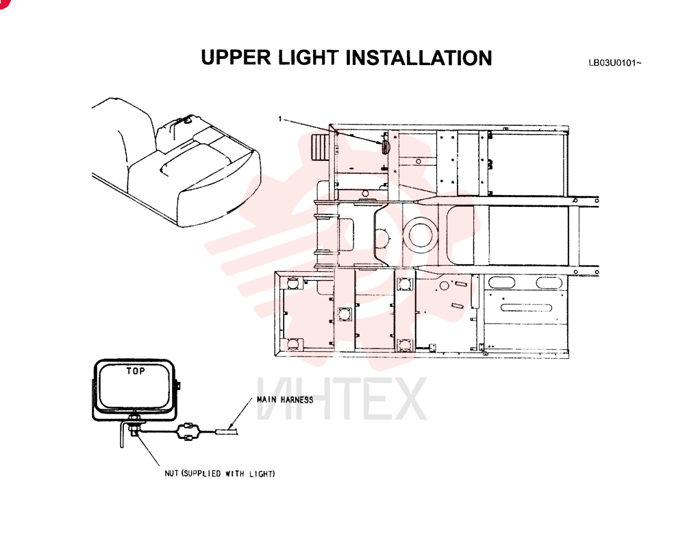 LIGHT,28V, 60W