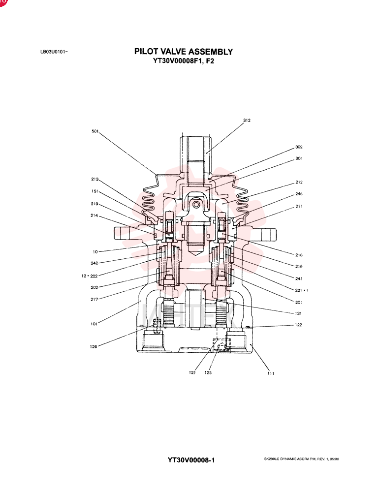PILOT VALVE YT30V00008F1