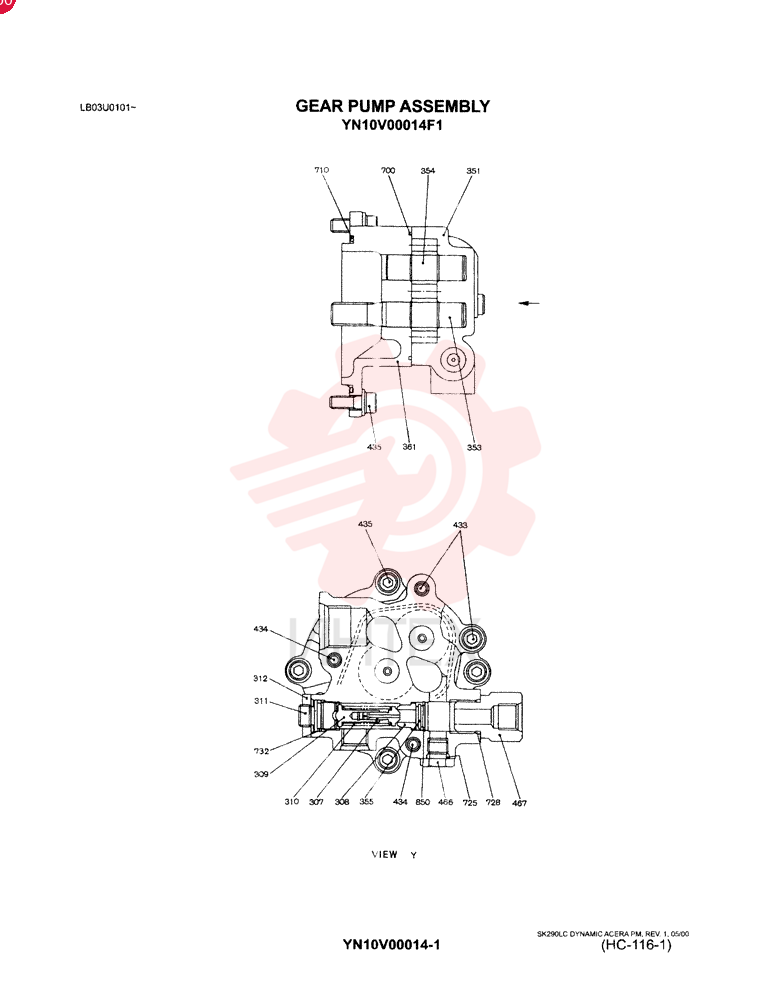 PUMP YN10V00014F1
