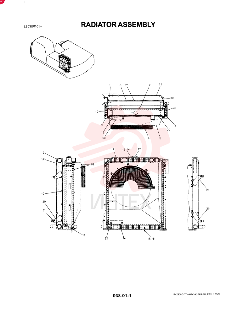 RADIATOR LB05P00006F1