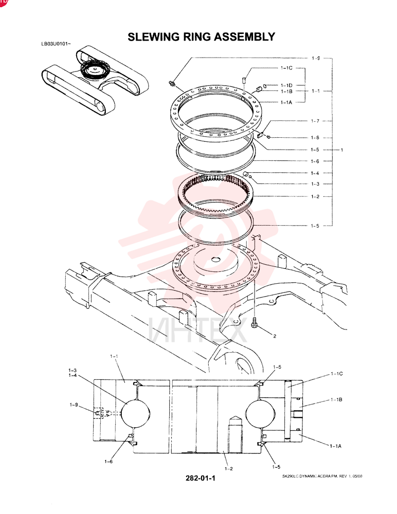 SLEWING RING LC40F00009F1