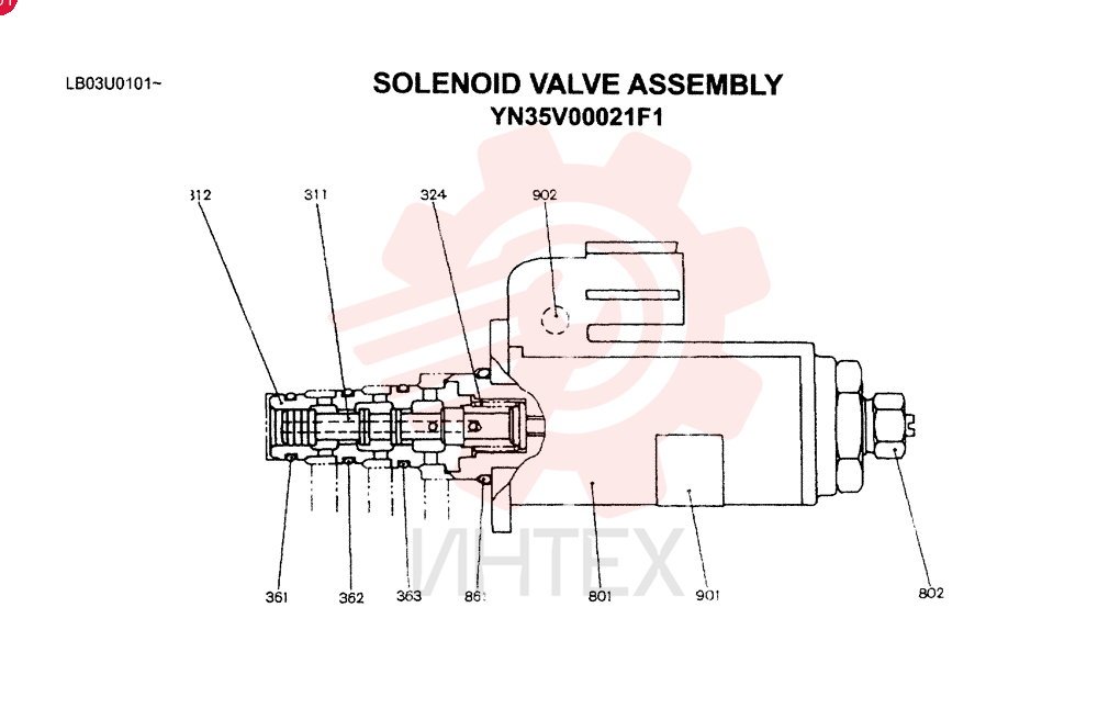 SOLENOID VALVE YN35V00021F1