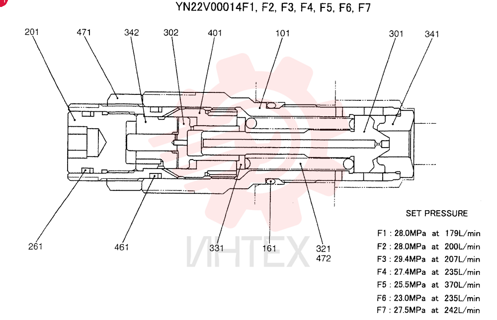VALVE YN22V00014F1