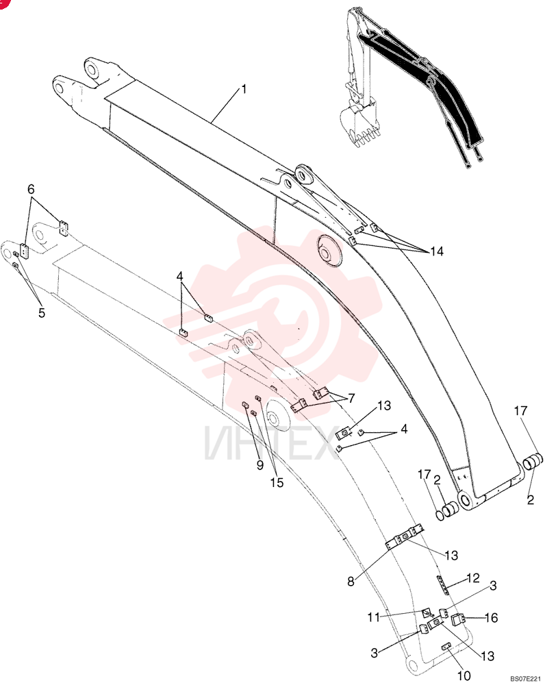 Boom, HOE LB02B00042P1
