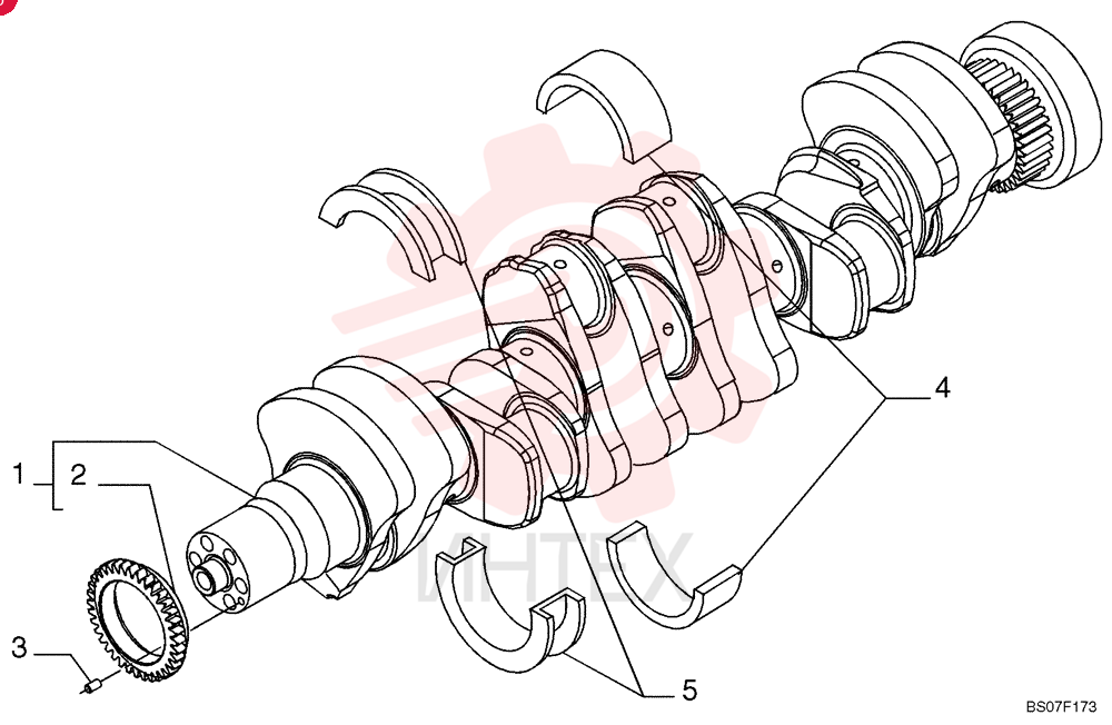 CRANKSHAFT 2852305