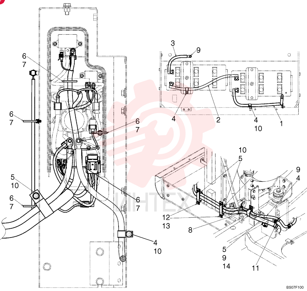 ELECTRIC CABLE LQ13E01127P2