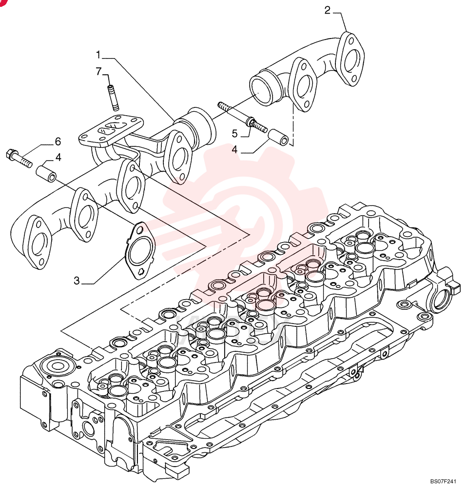 EXHAUST MANIFOLD 4896651