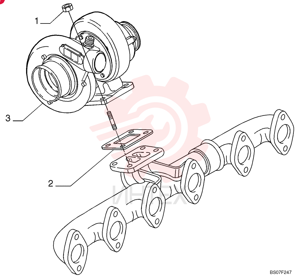 FLANGE NUT,Hex, M10 x 1.5