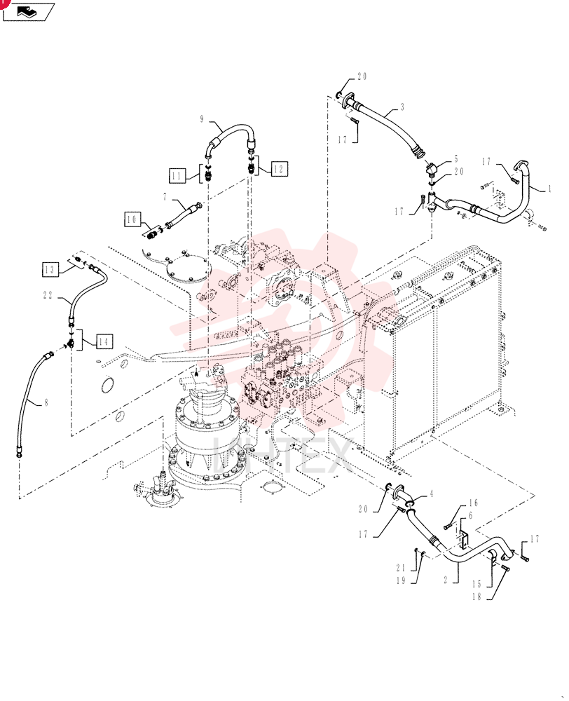 HOSE LB32H01048D1