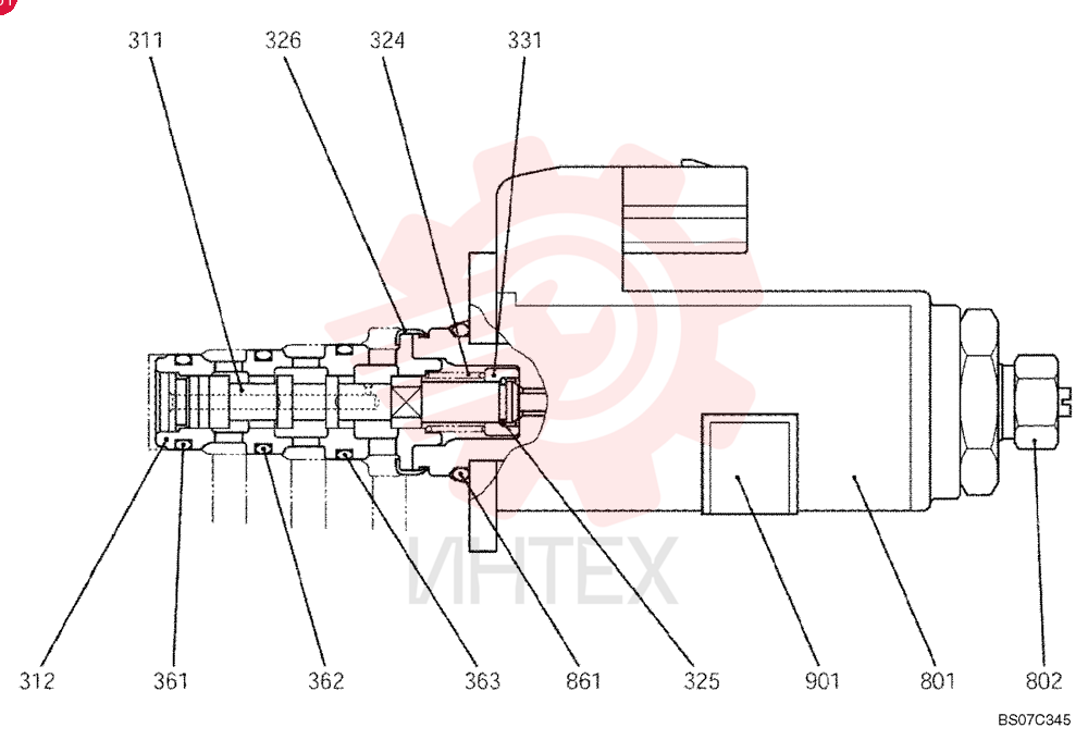 SOLENOID VALVE YN35V00049F1