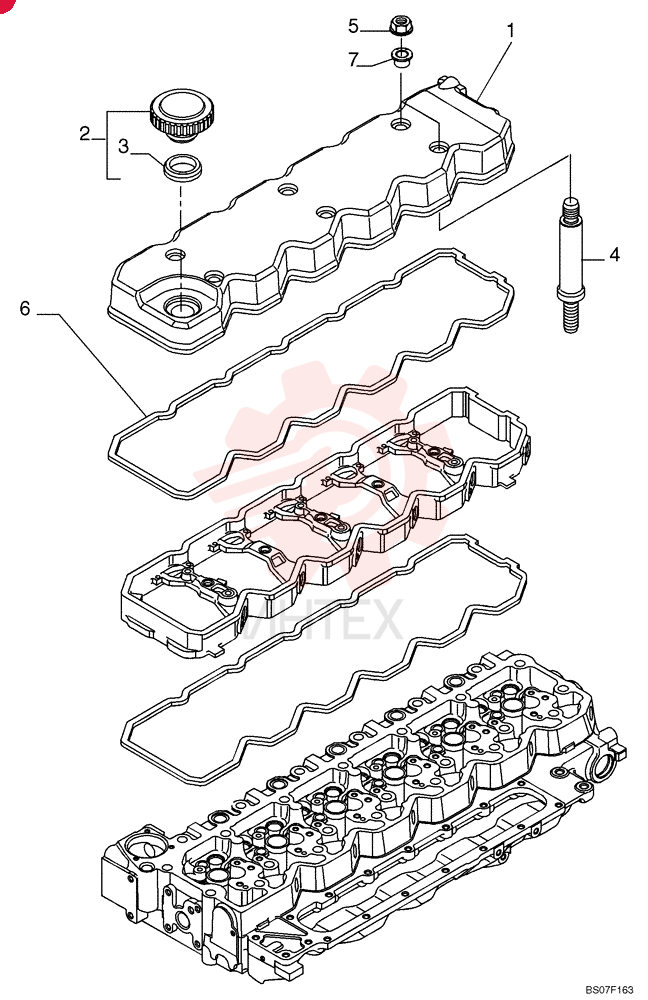 VALVE COVER 4895910