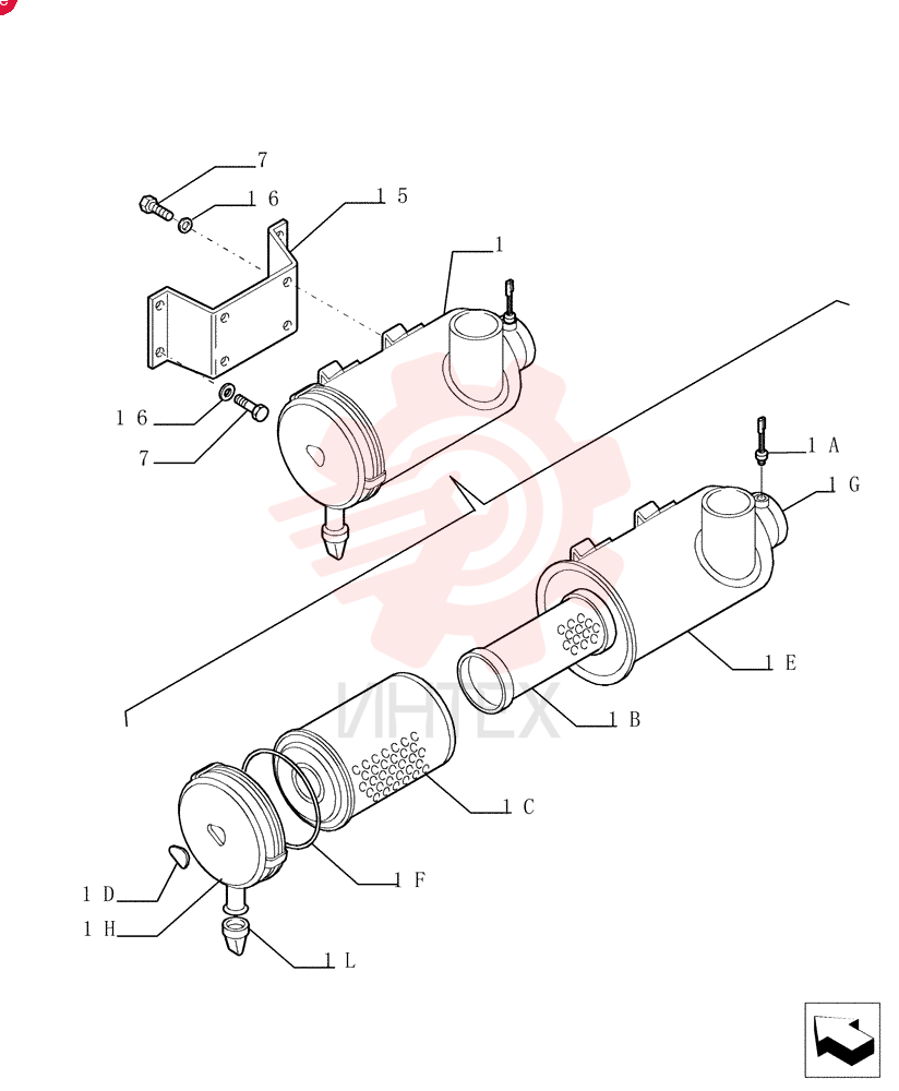 AIR CLEANER LQ11P00023F1
