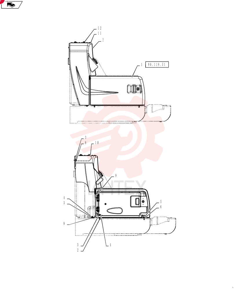 BOX LB21C01373F1