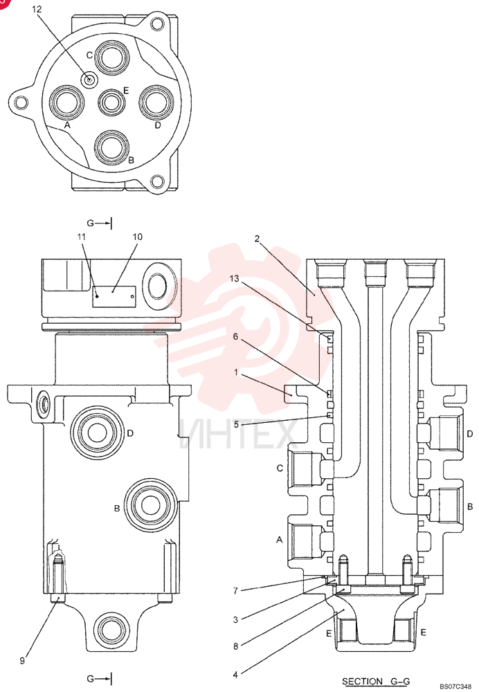 CENTER JOINT YN55V00053F1 (1)