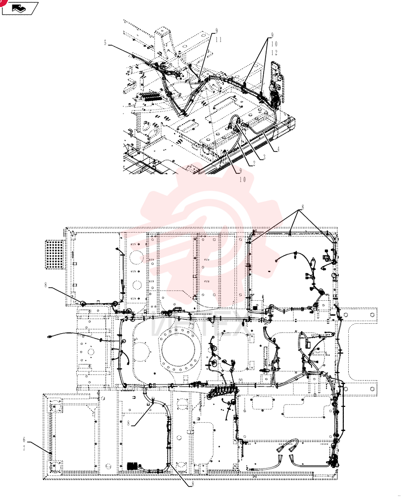 HARNESS LB13E01038P1