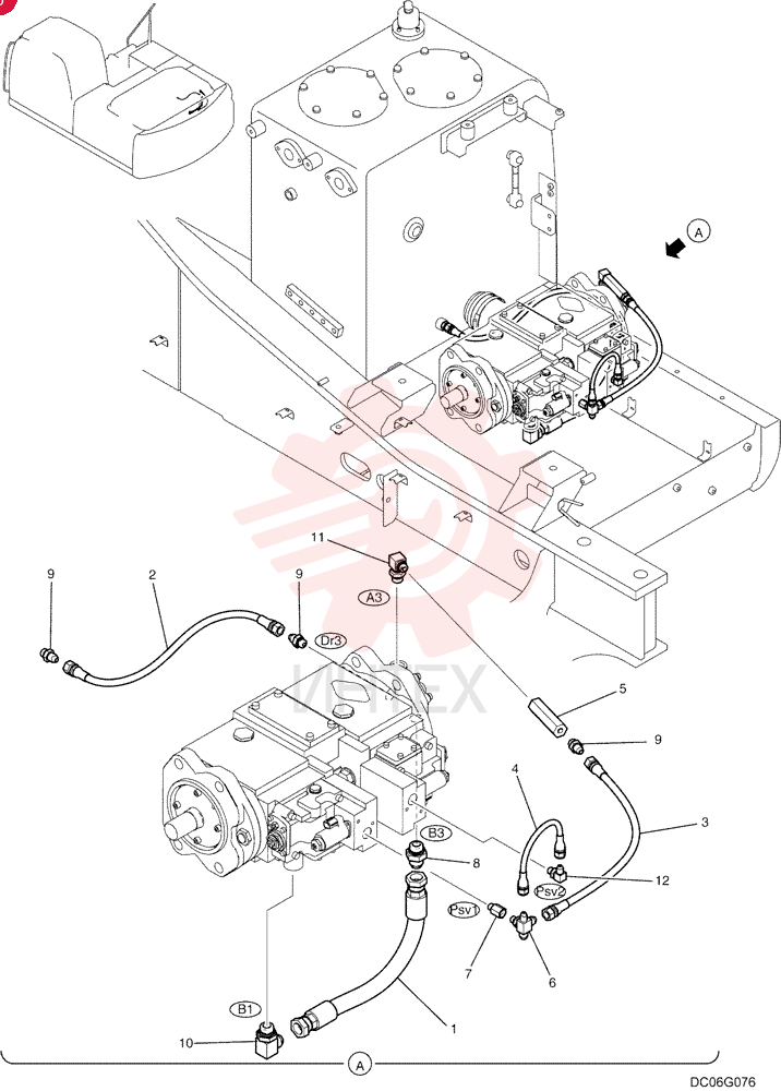 HOSE ZX22M12048