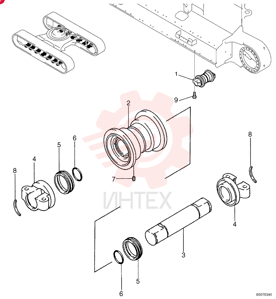 ROLLER 24100J12446F1
