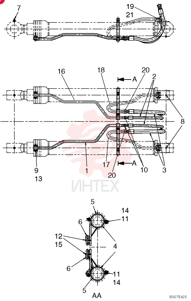 TUBE LB42H01218P1