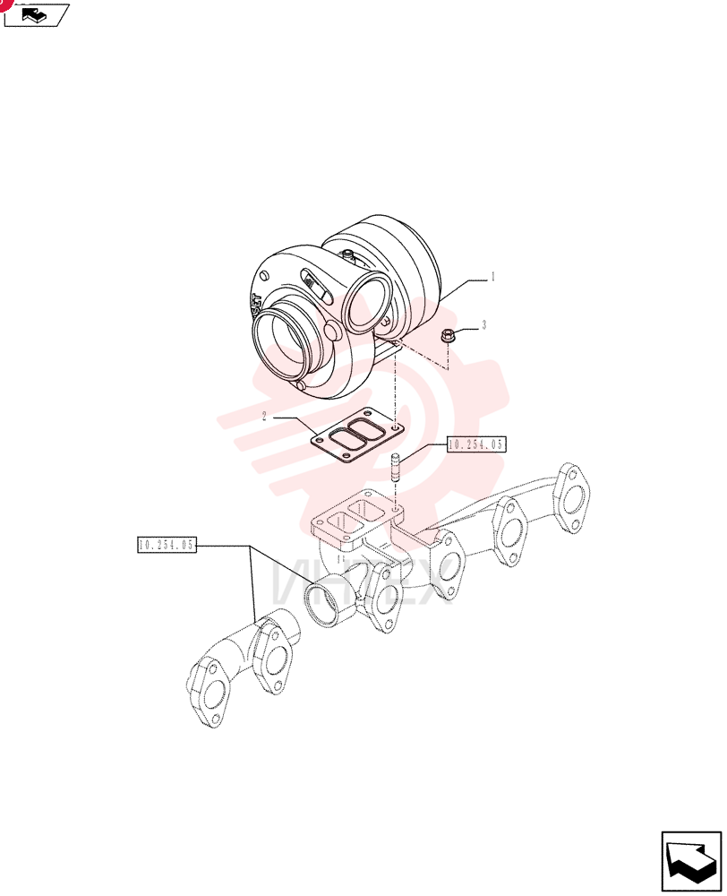 TURBOCHARGER 84367817