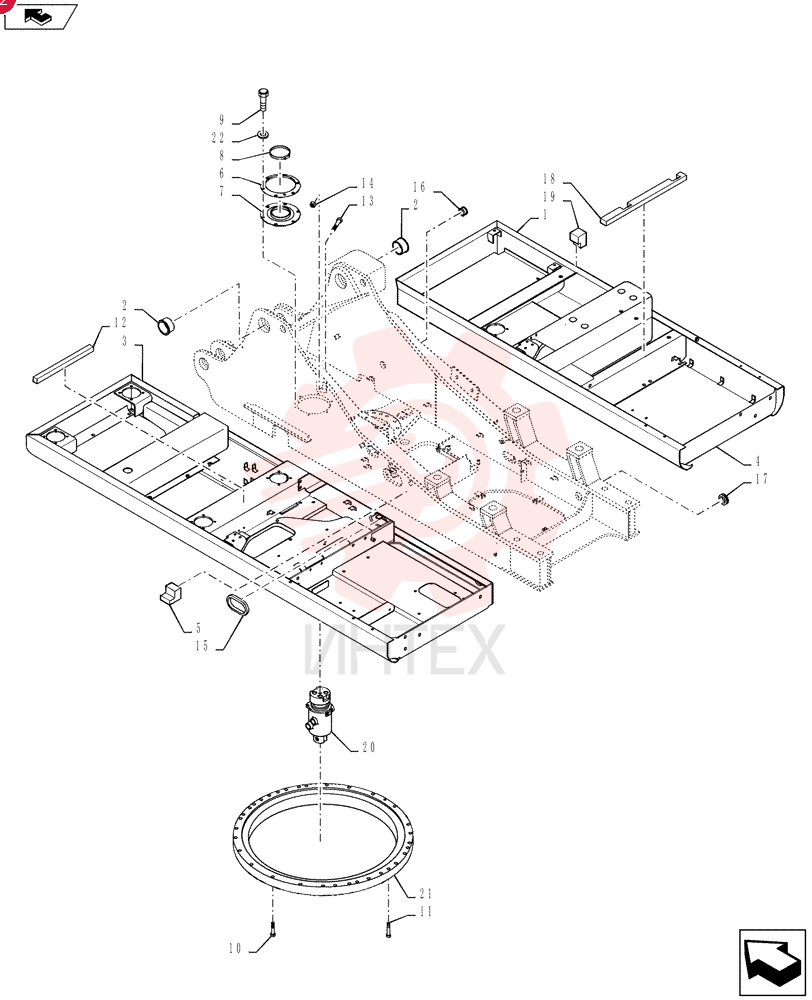 Upper Frame LB52F00052P1