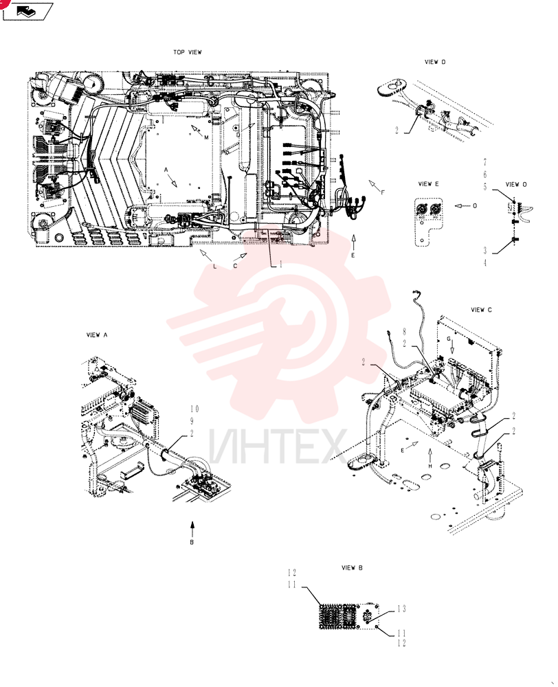 WIRE HARNESS LB13E01053P1