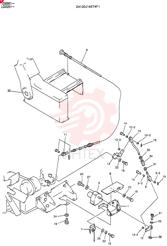 CONTROL ASSY, ENGINE 24100J14674F1