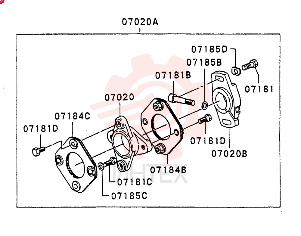 CORING, INJECTION PUMP 9107-1