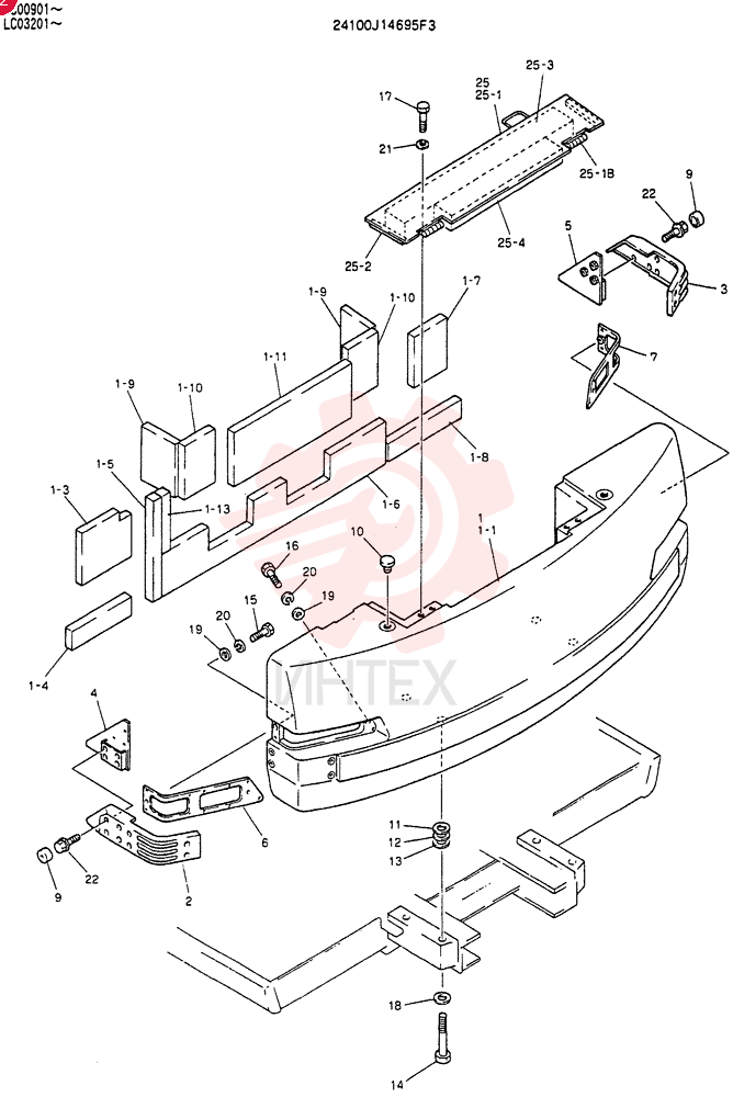 COUNTERWEIGHT ASSY 24100J14695F3