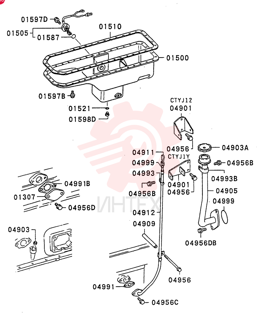 COVER CYLINDER BLOCK    9107-1