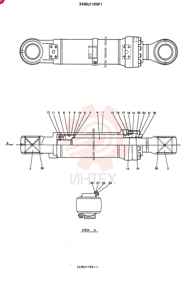 CYLINDER 2438U1109F1
