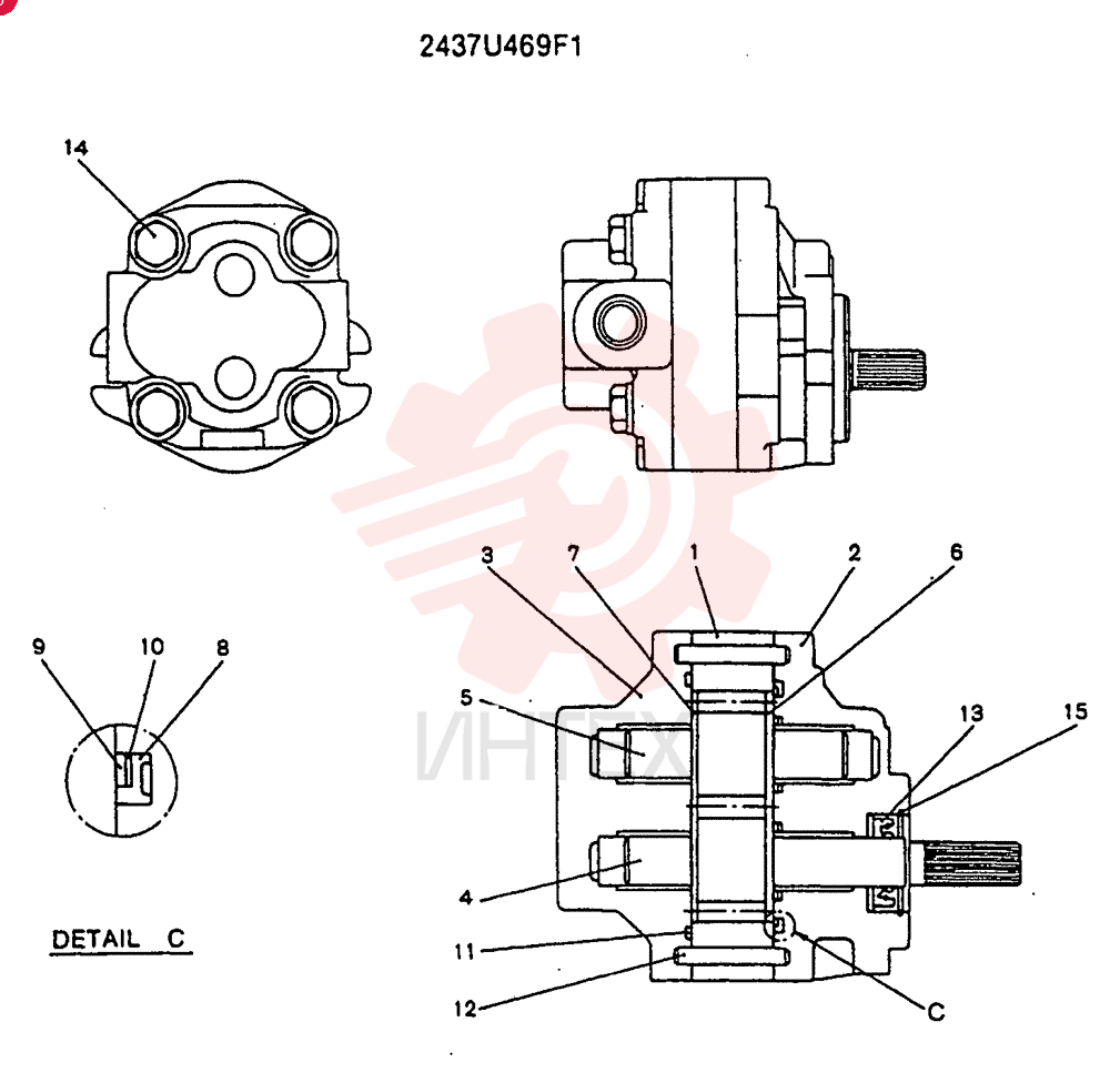 DRIVEN GEAR 2437U469F1