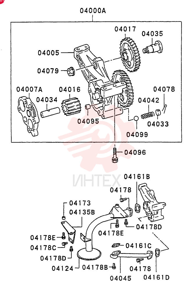 ENGINE OIL PUMP VAME120351