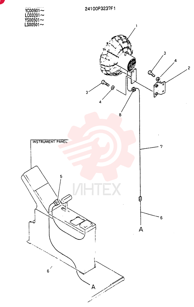 FAN ASSY,AUTOMOBILE 24100P3237F1