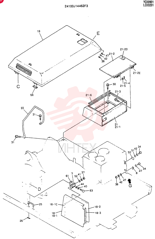 GUARD ASSY 24100J14462F3 (1)