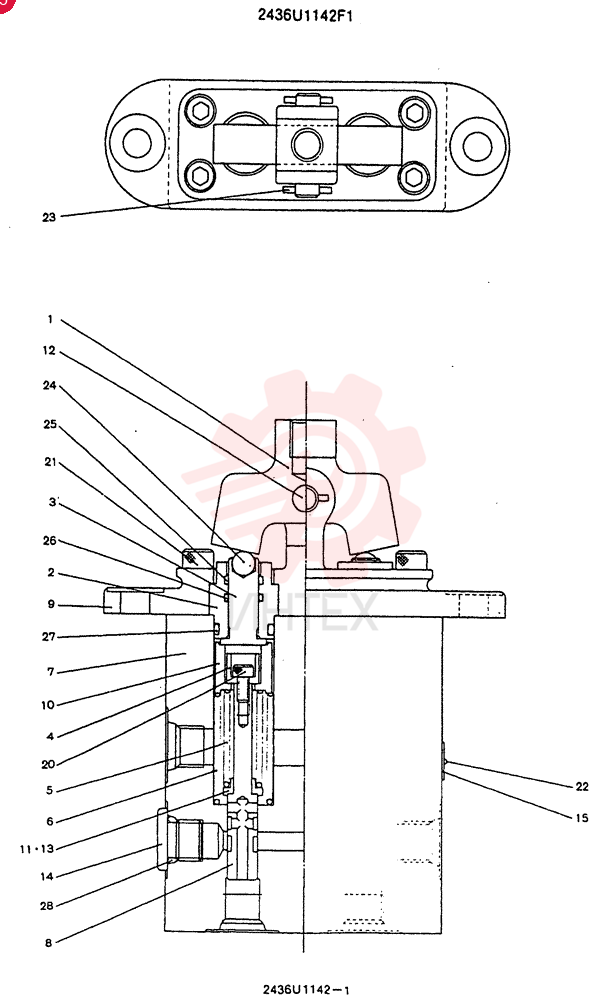 PILOT VALVE 2436U1142F1