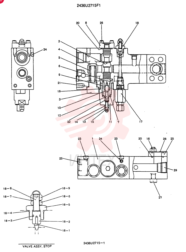 VALVE 2436U2715F1