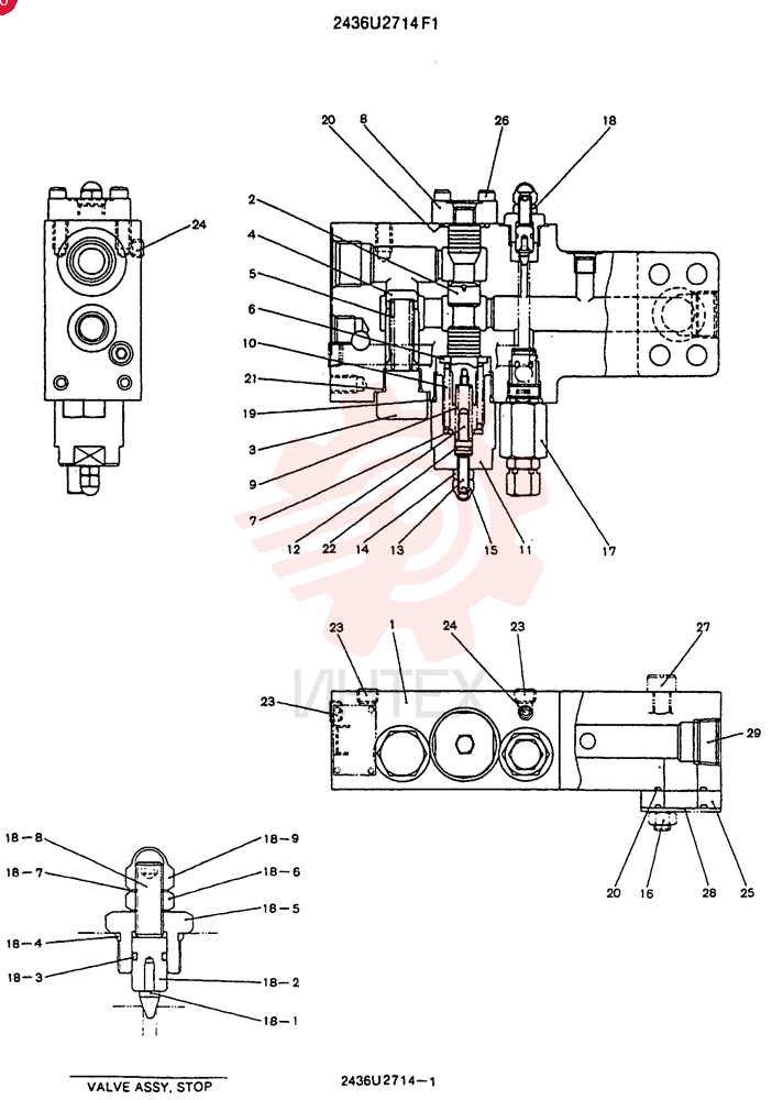 VALVE 2436U2714F1