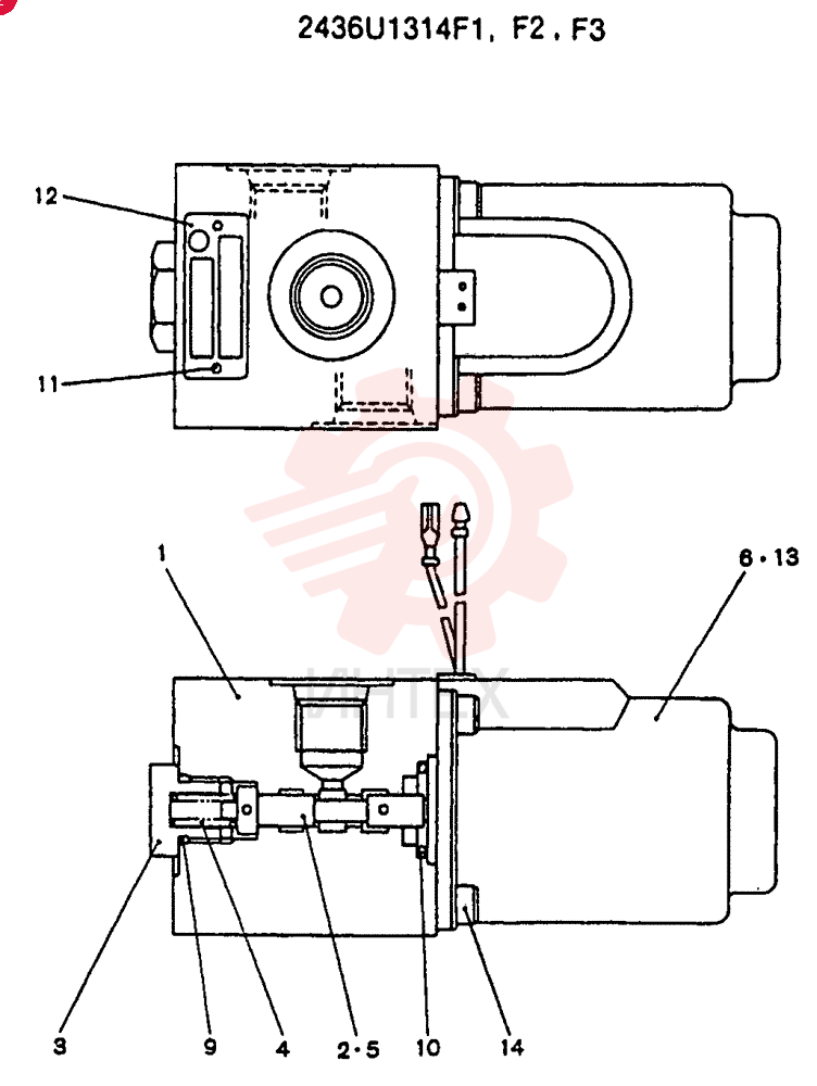 VALVE 2436U1314F1