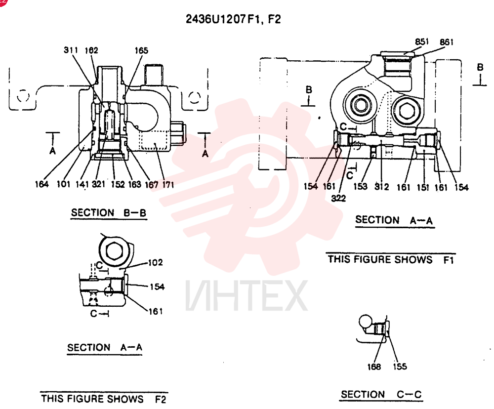 VALVE 2436U1207F1