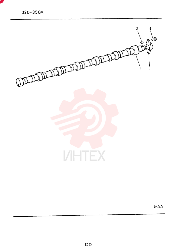 CAMSHAFT VAME051209