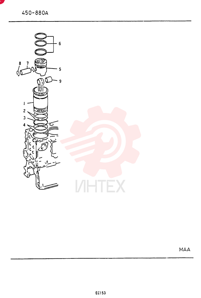 LINER, ENGINE CYLIND VAME999594