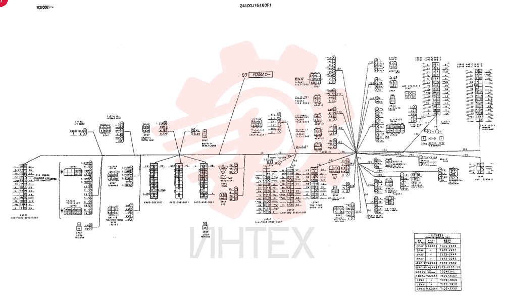 PANEL ASSY, INST 24100J15460F1 (2)