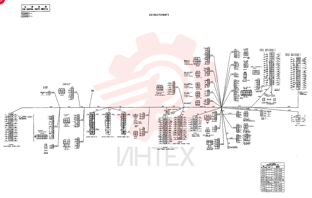PANEL ASSY, INST 24100J15460F3 (1)