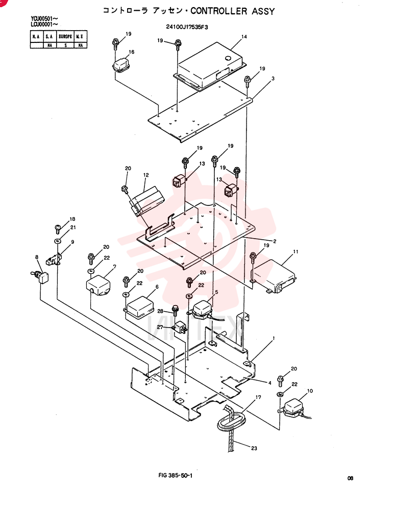 CONTROLLER ASSY 24100J17535F3
