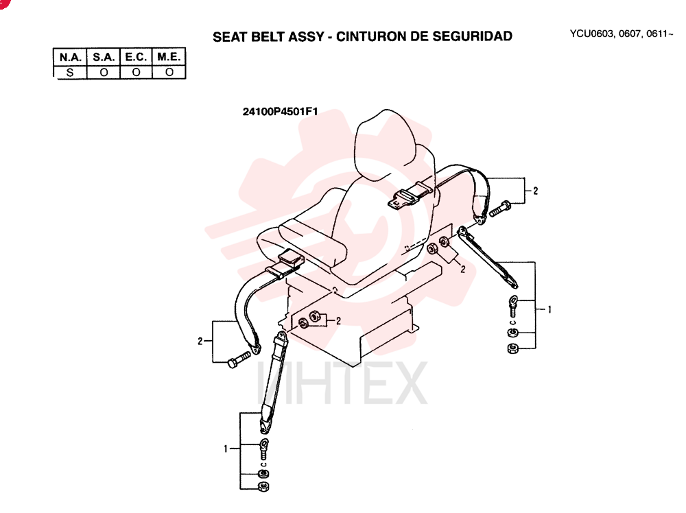 BELT 2448U116F1