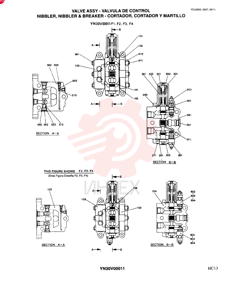 CONTROL VALVE YN30V00011F3