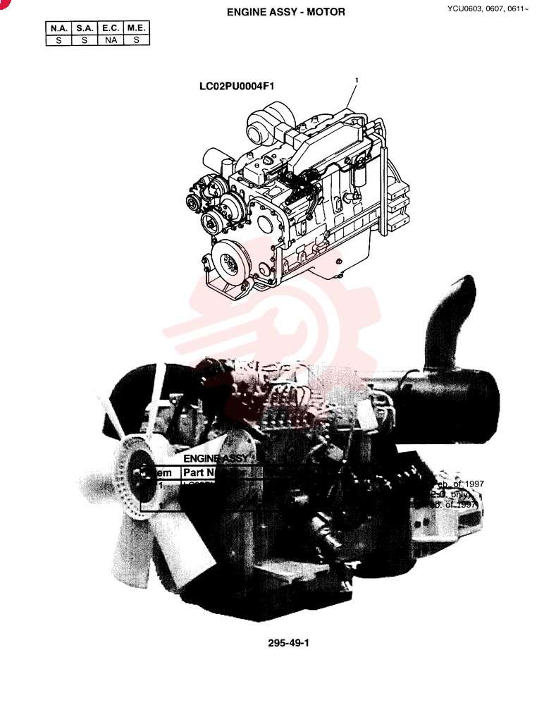 ENGINE LC02PU0001F1