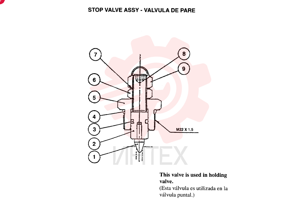 HYDRAULIC VALVE 2483R156S11