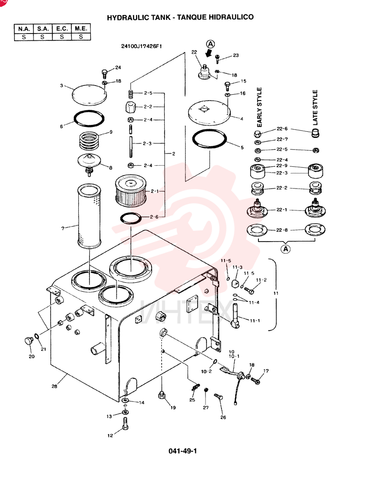 TANK 2427J3417